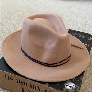 Anthropologie Felt Wide-Brim Hat NWT